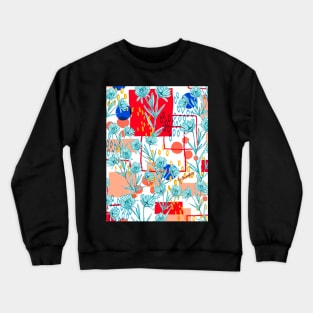 Bloom baby,bloom pattern Crewneck Sweatshirt